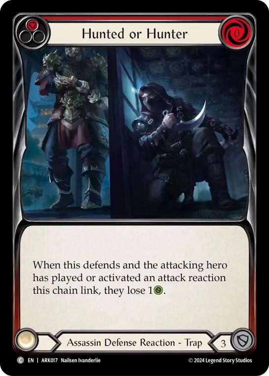 Hunted or Hunter (Red) [ARK017] (The Hunted Arakni Blitz Deck) | Good Games North