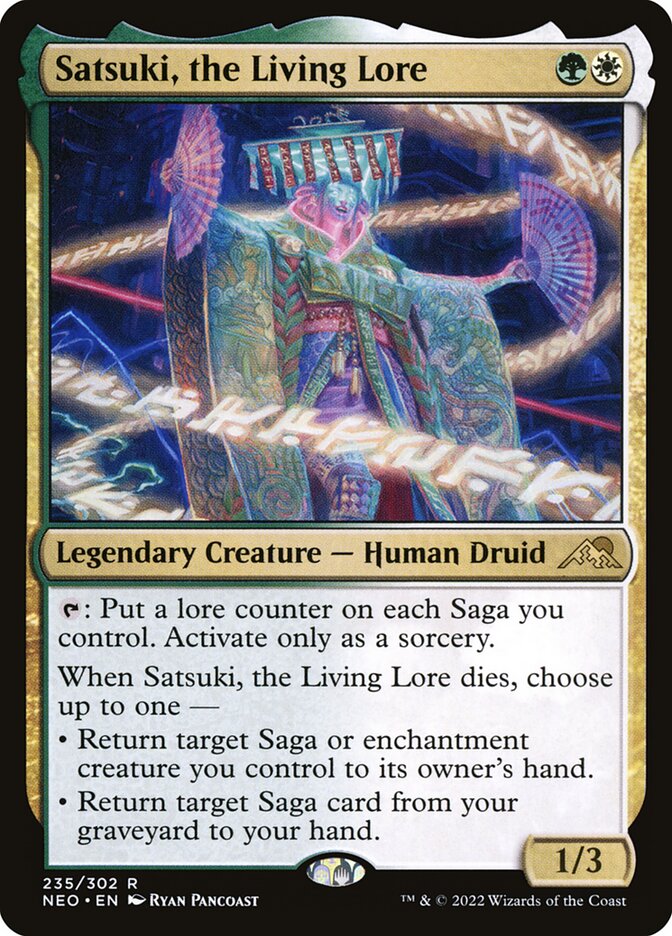 Satsuki, the Living Lore (Kamigawa: Neon Dynasty)  | Good Games North