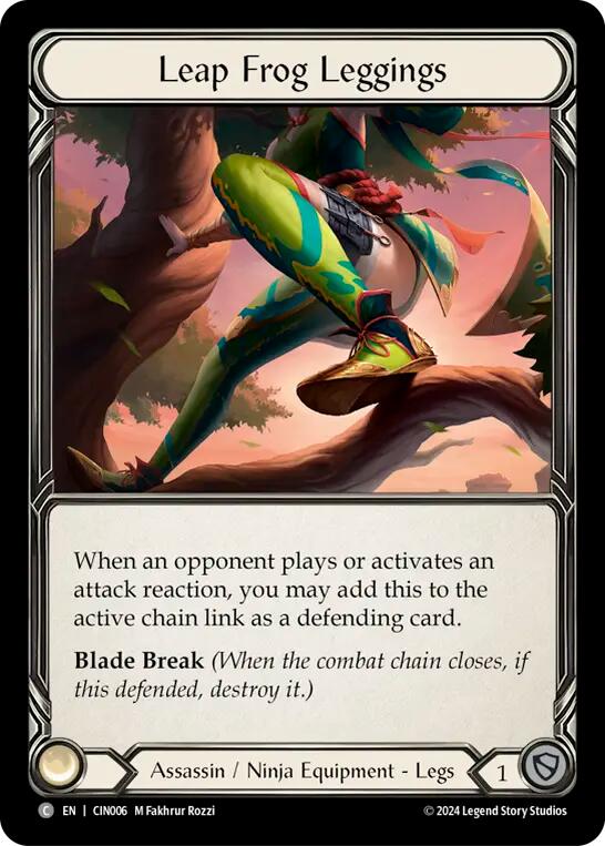 Leap Frog Leggings [CIN006] (The Hunted Cindra Blitz Deck) | Good Games North
