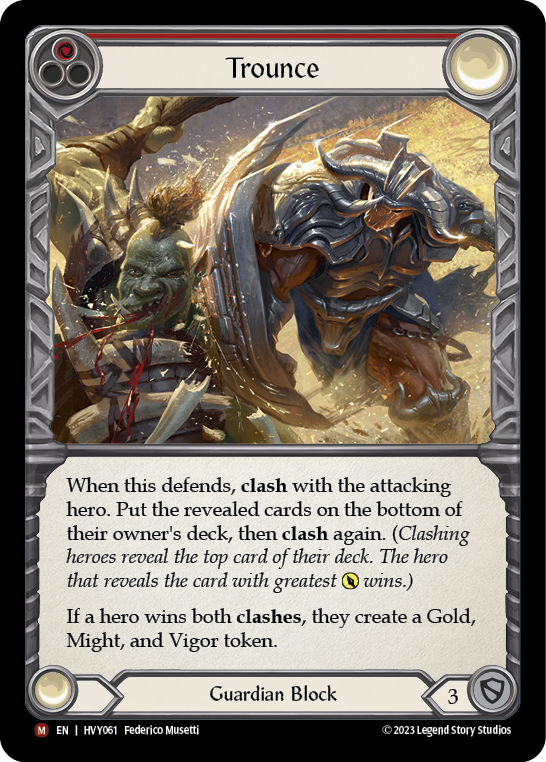 Trounce [HVY061] (Heavy Hitters)  Rainbow Foil | Good Games North