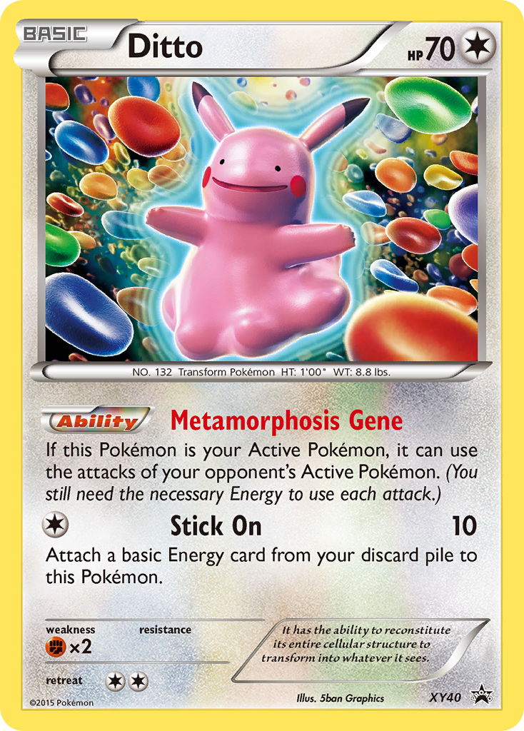 Ditto (XY40) [XY: Black Star Promos] | Good Games North