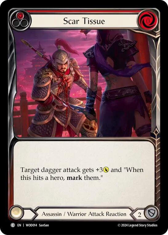 Scar Tissue (Red) [WOD014] (The Hunted Arakni, Web of Deceit Blitz Deck) | Good Games North