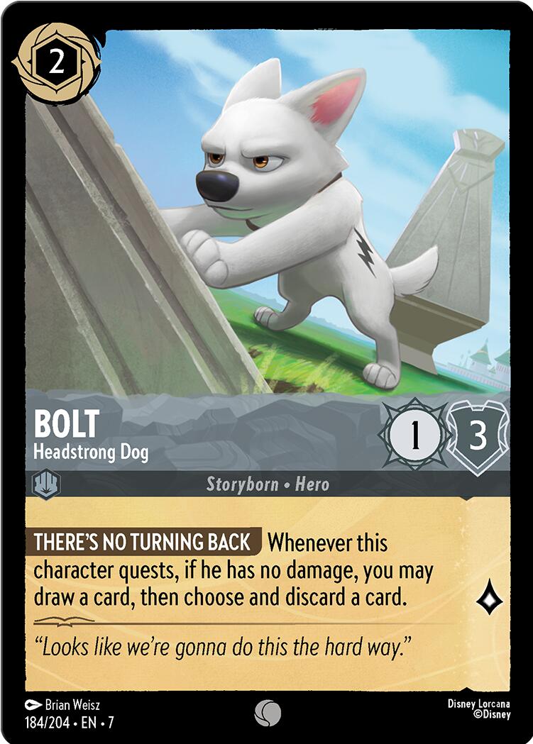 Bolt - Headstrong Dog (184/204) [Archazia's Island] | Good Games North