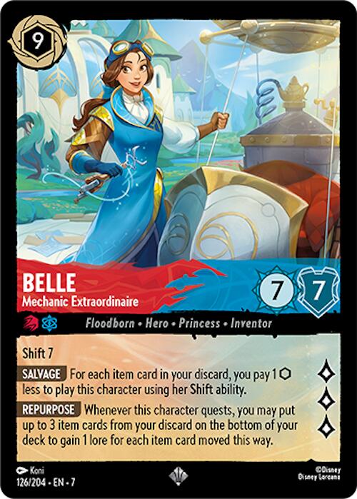 Belle - Mechanic Extraordinaire (126/204) [Archazia's Island] | Good Games North