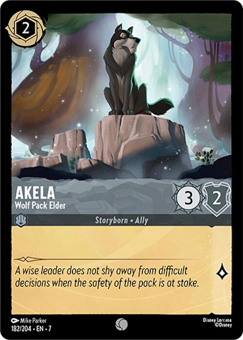 Akela - Wolf Pack Elder (182/204) [Archazia's Island] | Good Games North