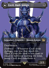 Cecil, Dark Knight // Cecil, Redeemed Paladin (Borderless) [FINAL FANTASY] | Good Games North