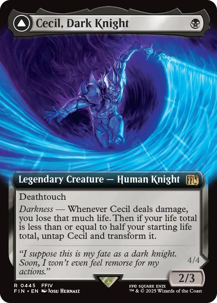 Cecil, Dark Knight // Cecil, Redeemed Paladin (Extended Art) [FINAL FANTASY] | Good Games North