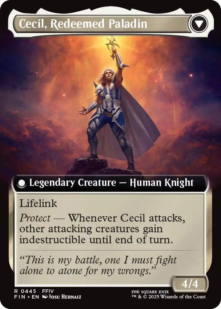 Cecil, Dark Knight // Cecil, Redeemed Paladin (Extended Art) [FINAL FANTASY] | Good Games North