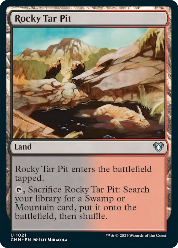 Rocky Tar Pit [Commander Masters] | Good Games North