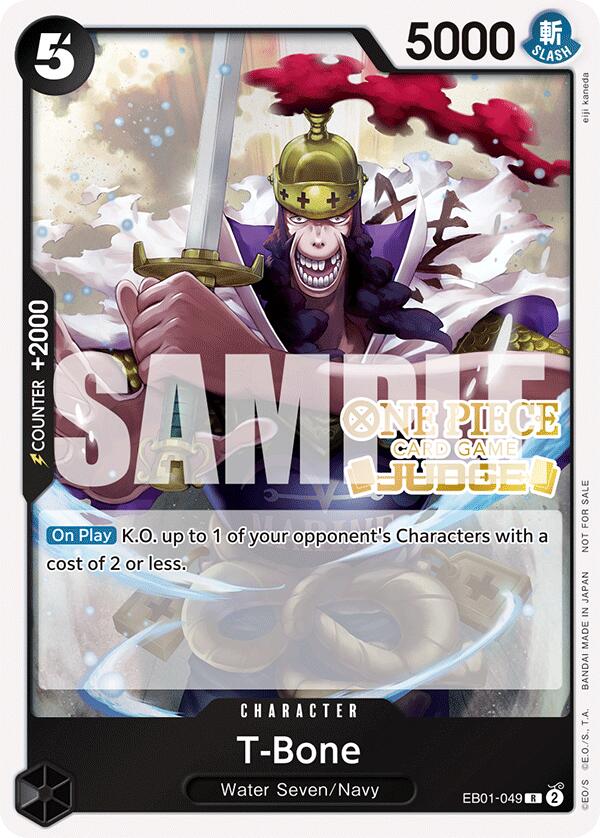 T-Bone (Judge Pack Vol. 5) [One Piece Promotion Cards] | Good Games North