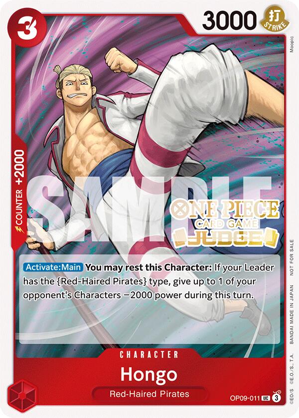 Hongo (Judge Pack Vol. 5) [One Piece Promotion Cards] | Good Games North