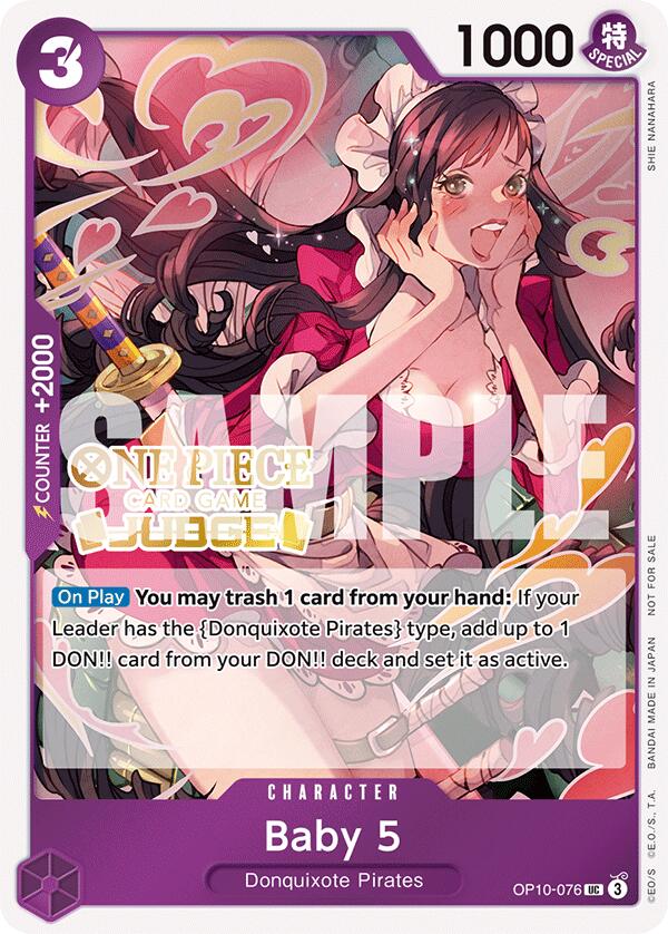 Baby 5 (Judge Pack Vol. 5) [One Piece Promotion Cards] | Good Games North