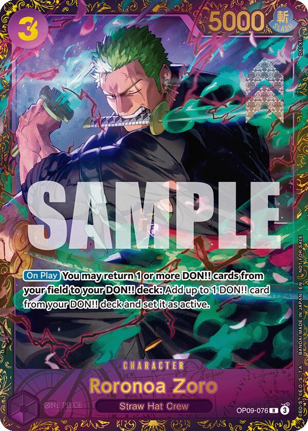 Roronoa Zoro (Championship 25-26 Regionals Season 1) [One Piece Promotion Cards] | Good Games North