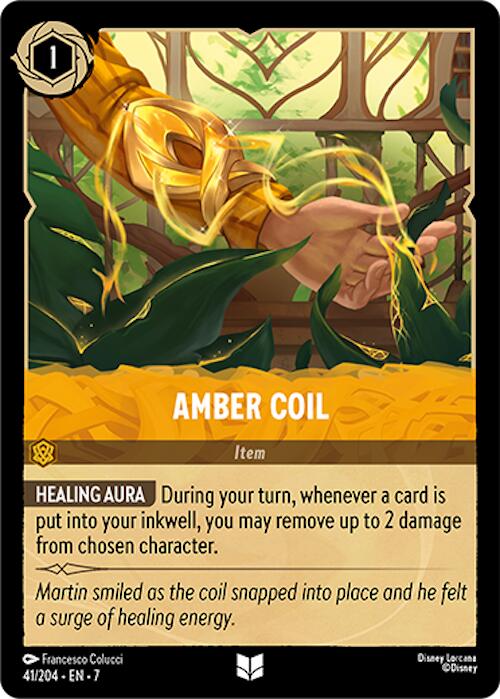 Amber Coil (41/204) [Archazia's Island] | Good Games North