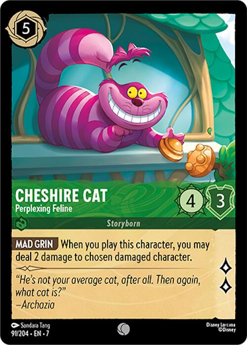 Cheshire Cat - Perplexing Feline (91/204) [Archazia's Island] | Good Games North