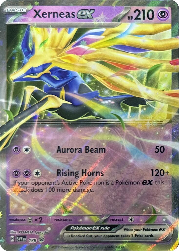 Xerneas ex (179) [Scarlet & Violet: Black Star Promos] | Good Games North