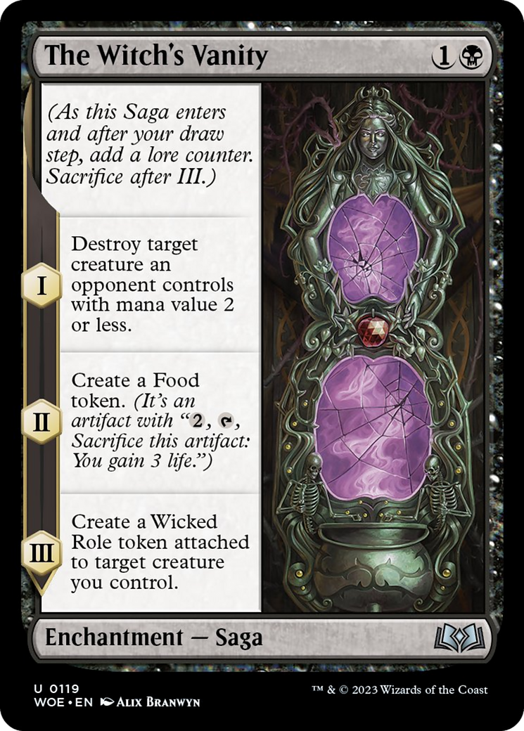 The Witch's Vanity [Wilds of Eldraine] | Good Games North