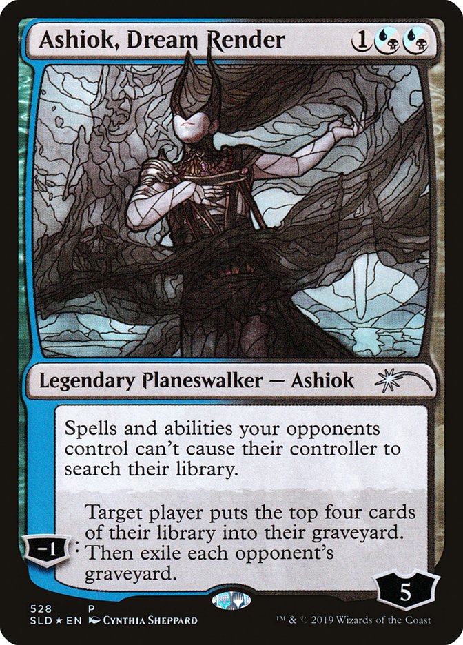 Ashiok, Dream Render (Stained Glass) [Secret Lair Drop Promos] | Good Games North