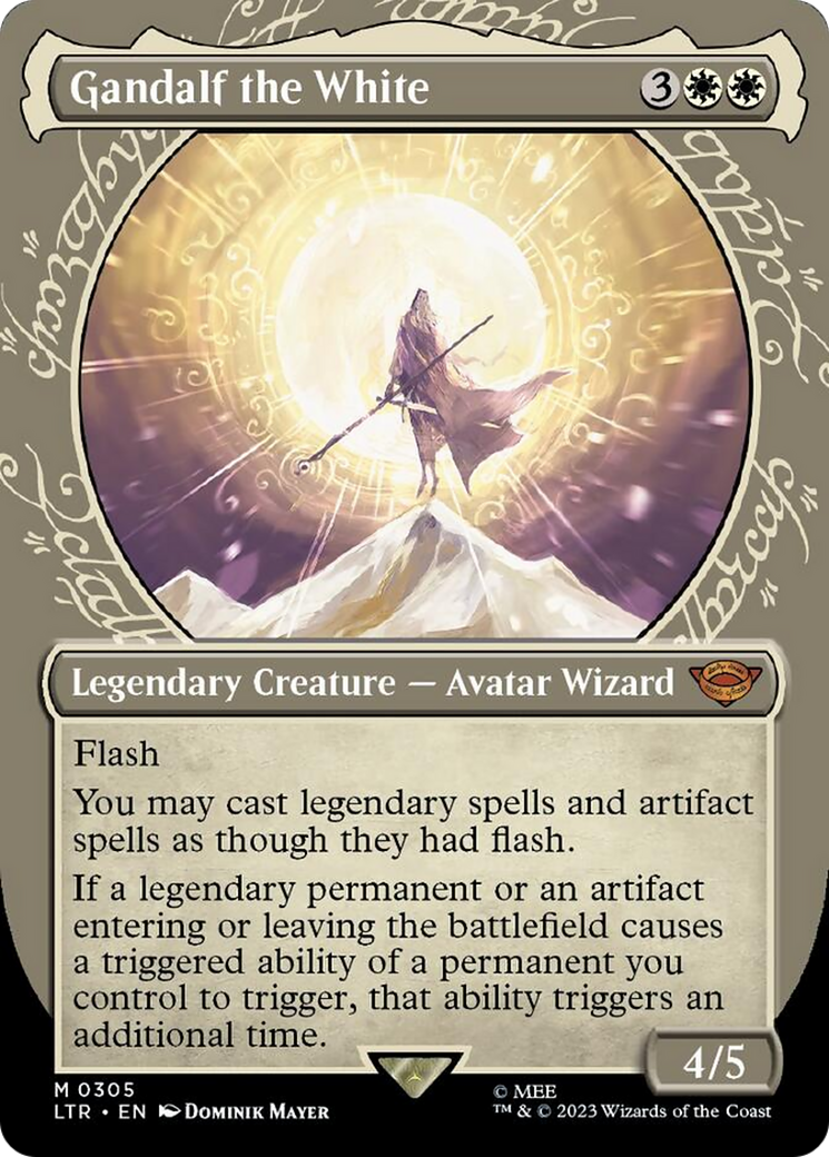 Gandalf the White (Showcase Ring Frame) [The Lord of the Rings: Tales of Middle-Earth] | Good Games North