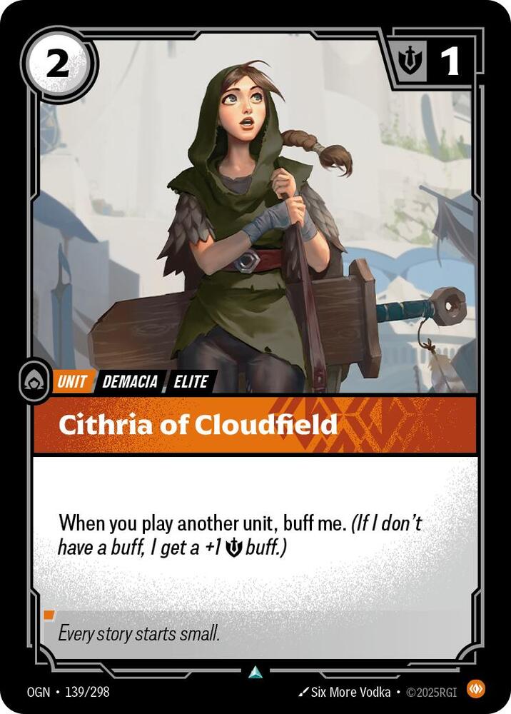 Cithria of Cloudfield (Origins)  - Foil | Good Games North