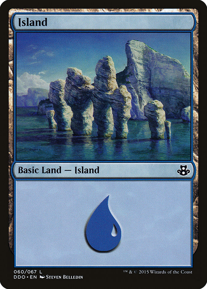 Island (60) [Duel Decks: Elspeth vs. Kiora] | Good Games North