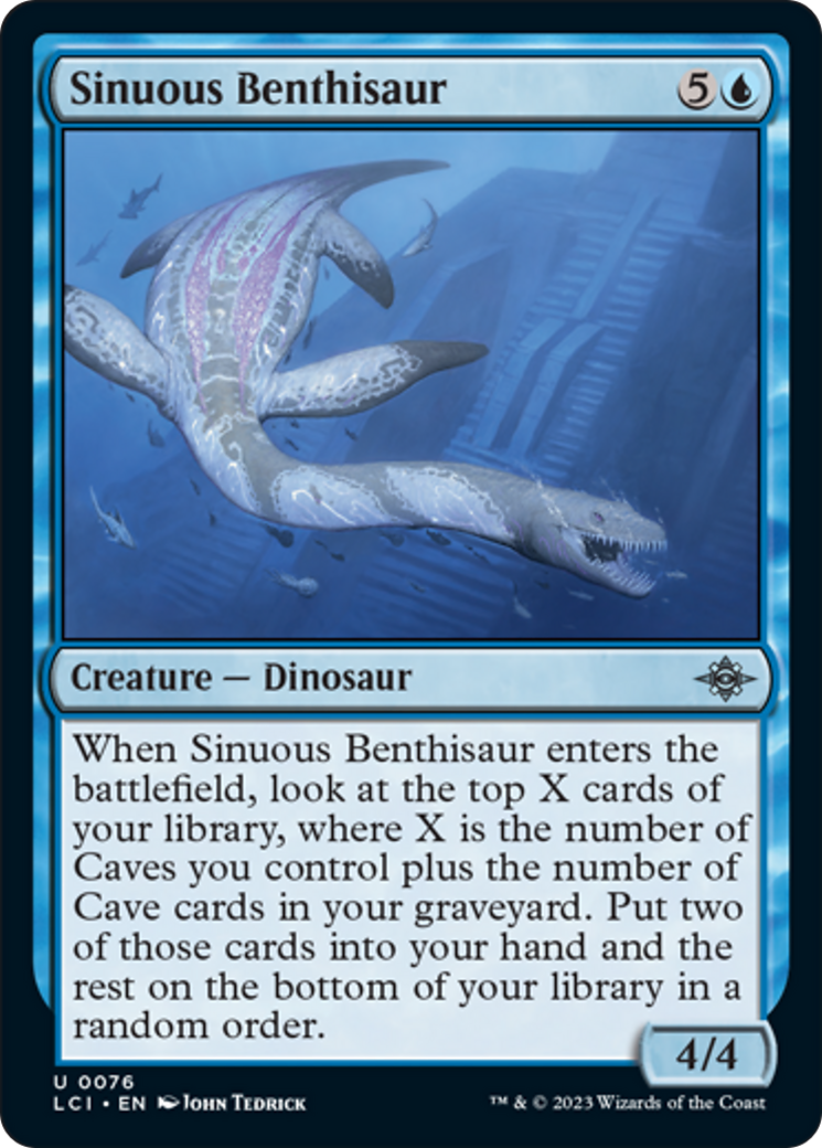 Sinuous Benthisaur [The Lost Caverns of Ixalan] | Good Games North
