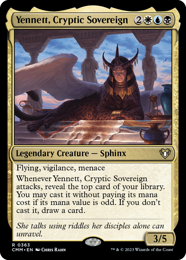 Yennett, Cryptic Sovereign [Commander Masters] | Good Games North