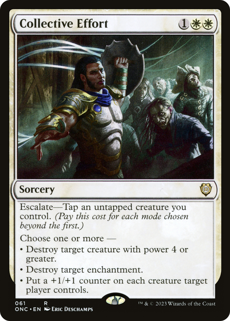 Collective Effort [Phyrexia: All Will Be One Commander] | Good Games North