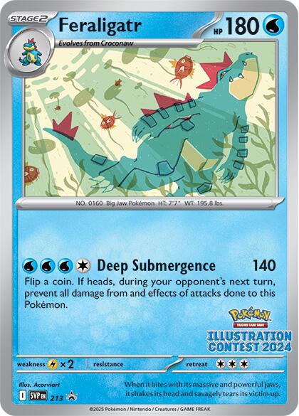 Feraligatr (213) [Scarlet & Violet: Black Star Promos] | Good Games North
