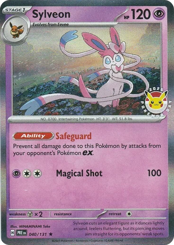 Sylveon (040/131) (Pokemon Day) [Scarlet & Violet: Prismatic Evolutions] | Good Games North