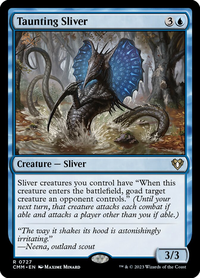 Taunting Sliver (Commander Masters)  | Good Games North