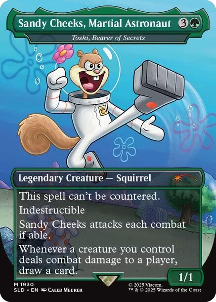 Sandy Cheeks, Martial Astronaut - Toski, Bearer of Secrets [Secret Lair Drop Series] | Good Games North