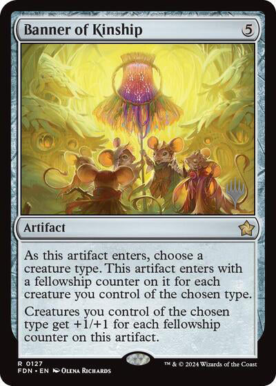 Banner of Kinship (Promo Pack) [Foundations Promos] | Good Games North