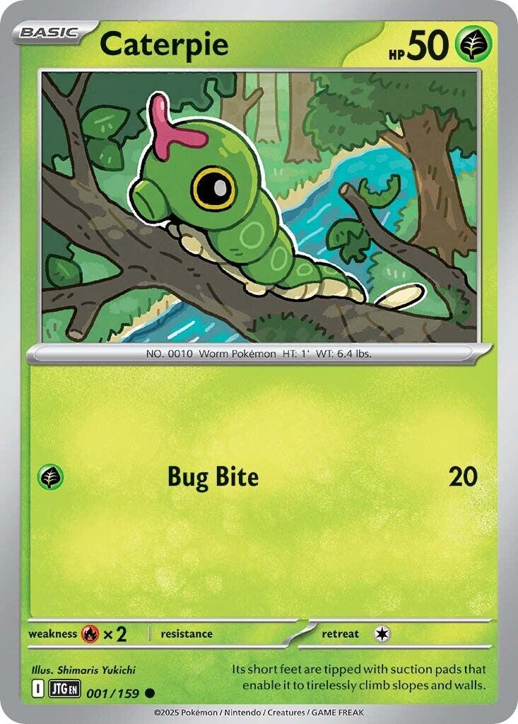 Caterpie (001/159) [Scarlet & Violet: Journey Together] | Good Games North