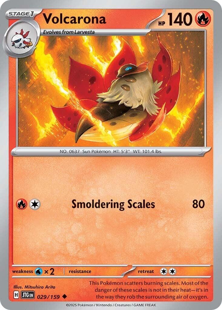 Volcarona (029/159) [Scarlet & Violet: Journey Together] | Good Games North