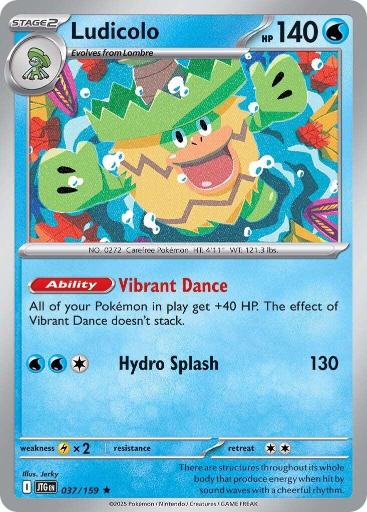 Ludicolo (037/159) [Scarlet & Violet: Journey Together] | Good Games North