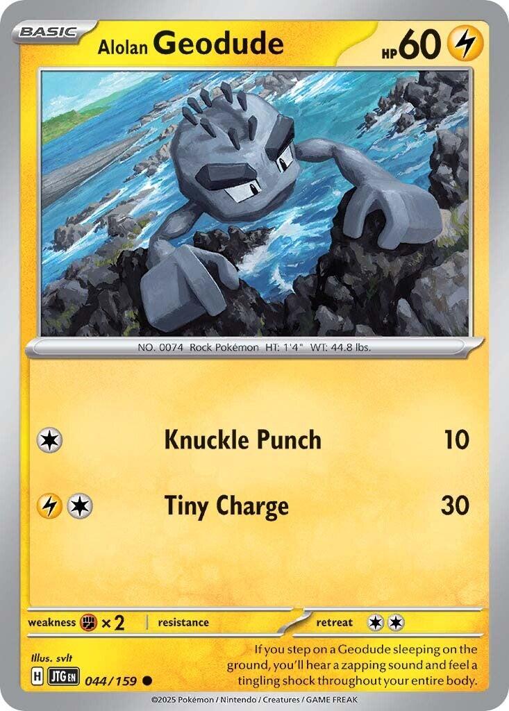 Alolan Geodude (044/159) [Scarlet & Violet: Journey Together] | Good Games North