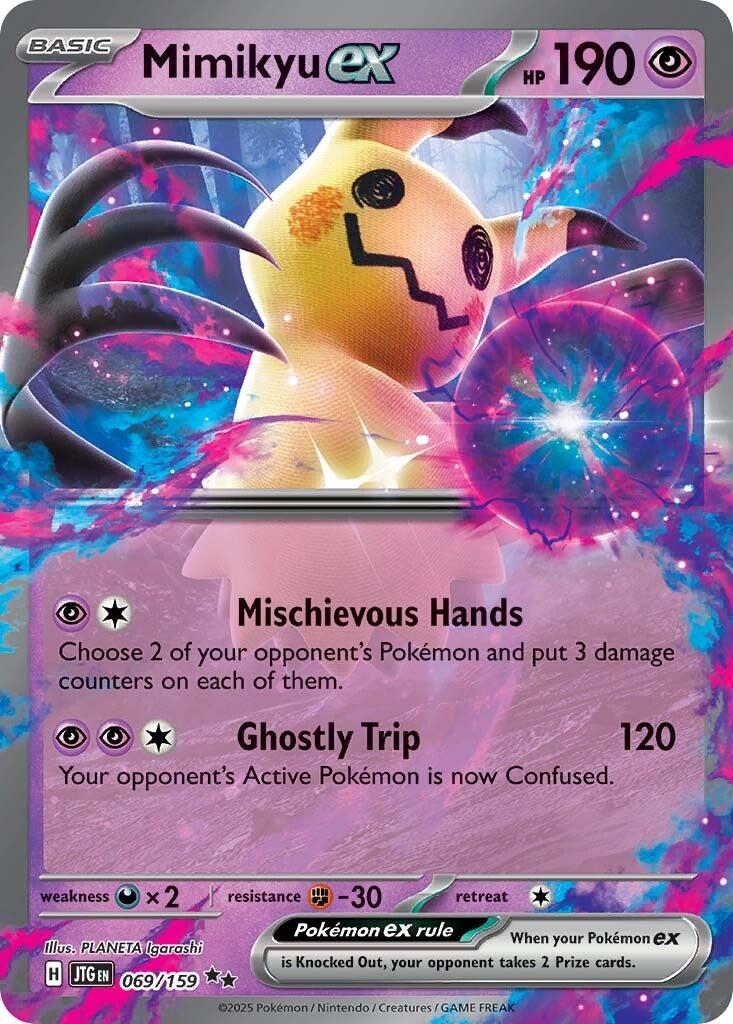 Mimikyu ex (069/159) [Scarlet & Violet: Journey Together] | Good Games North