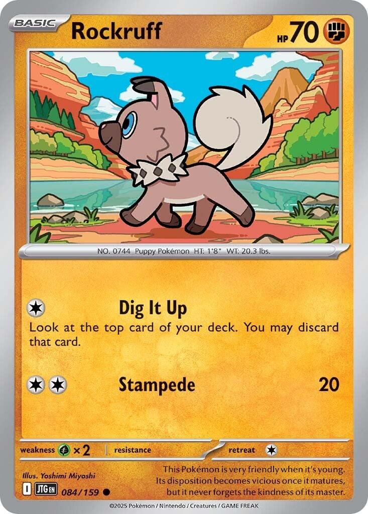Rockruff (084/159) [Scarlet & Violet: Journey Together] | Good Games North