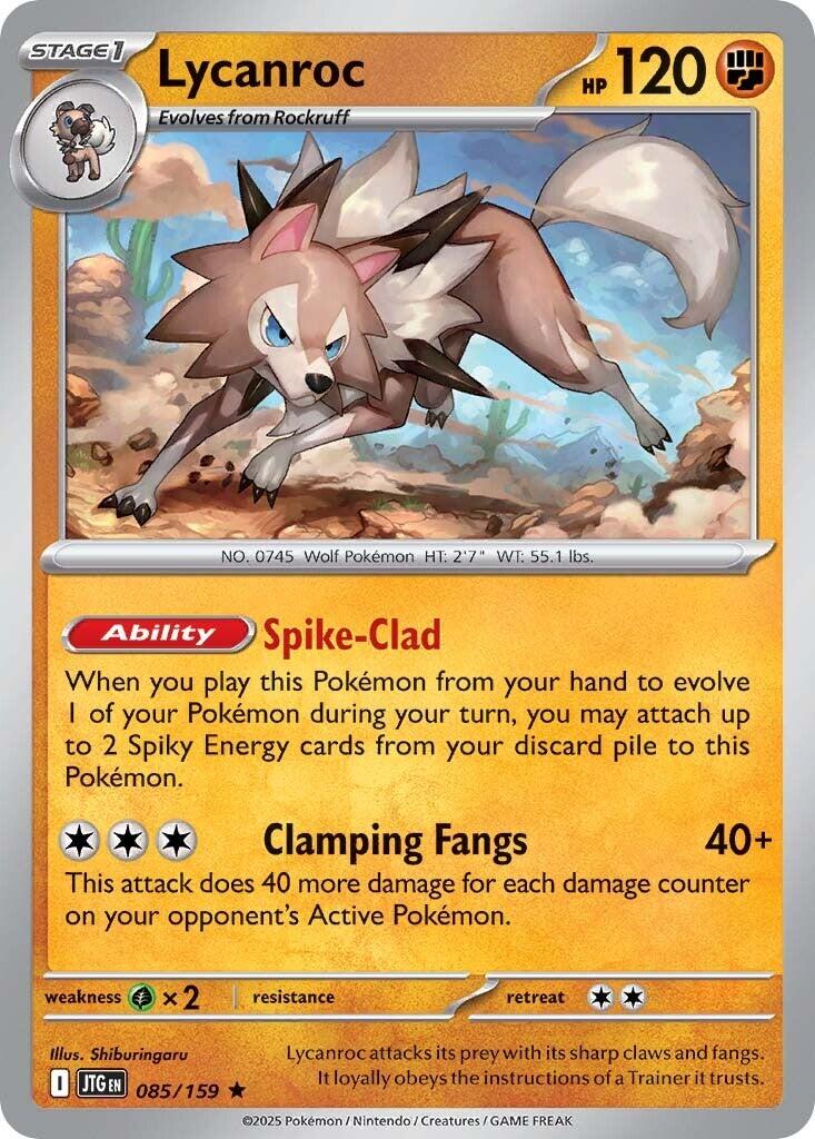 Lycanroc (085/159) [Scarlet & Violet: Journey Together] | Good Games North