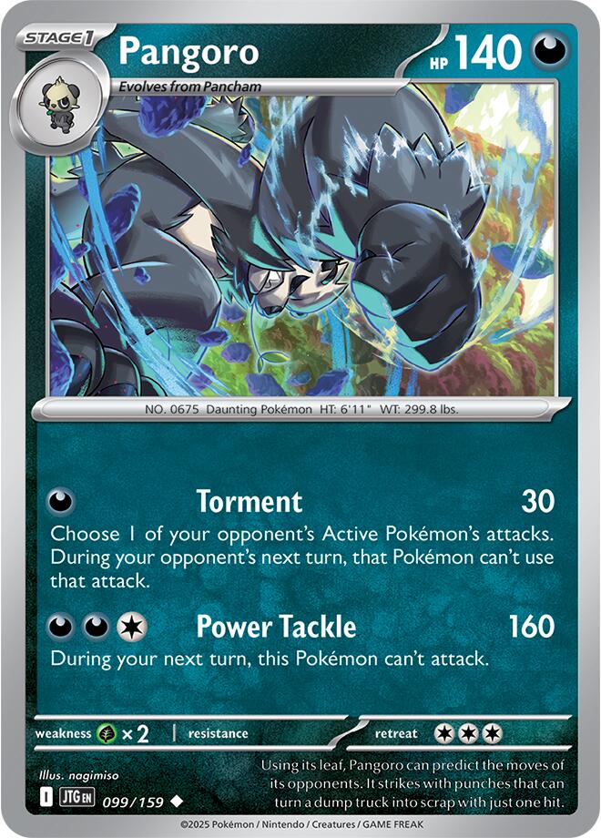 Pangoro (099/159) [Scarlet & Violet: Journey Together] | Good Games North