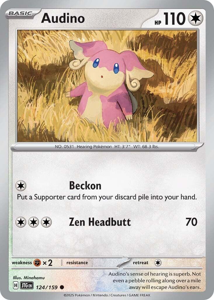 Audino (124/159) [Scarlet & Violet: Journey Together] | Good Games North