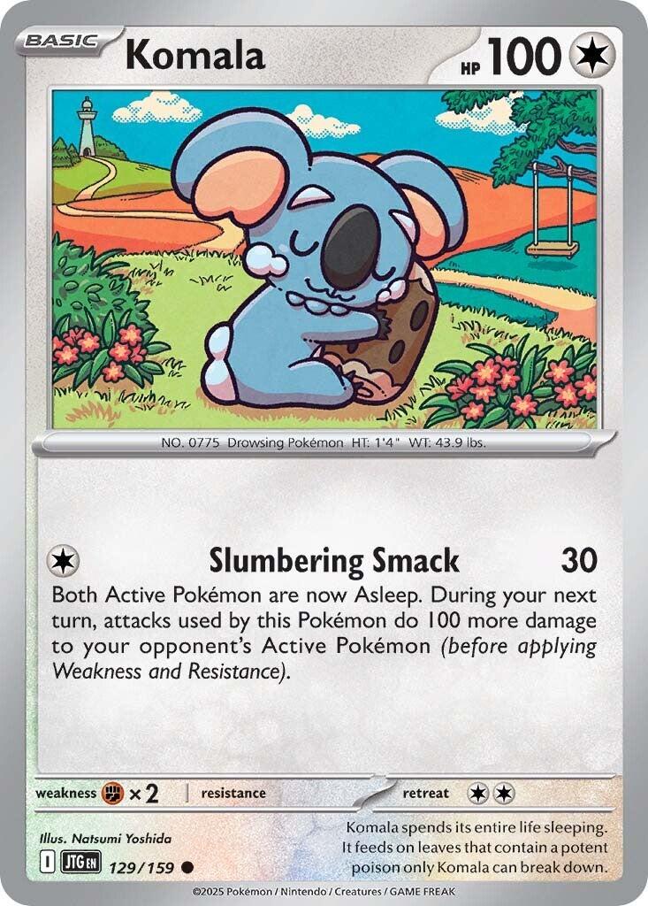 Komala (129/159) [Scarlet & Violet: Journey Together] | Good Games North