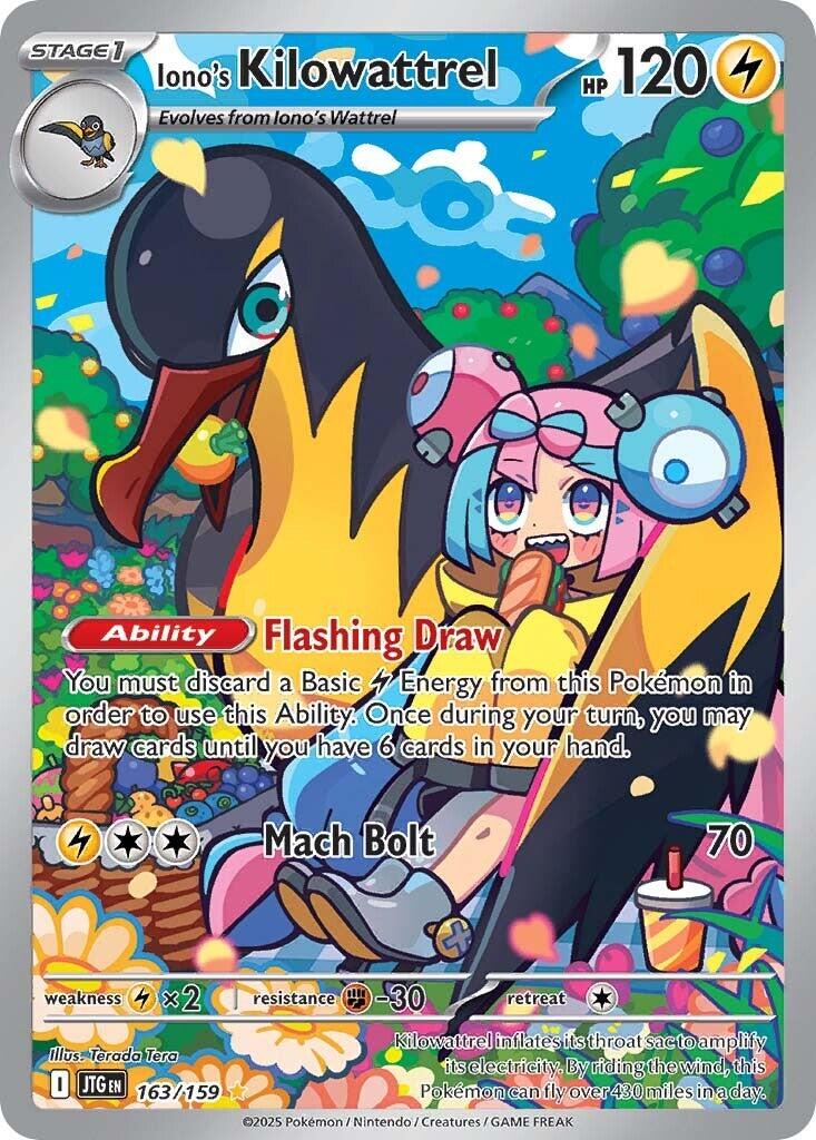 Iono's Kilowattrel (163/159) [Scarlet & Violet: Journey Together] | Good Games North
