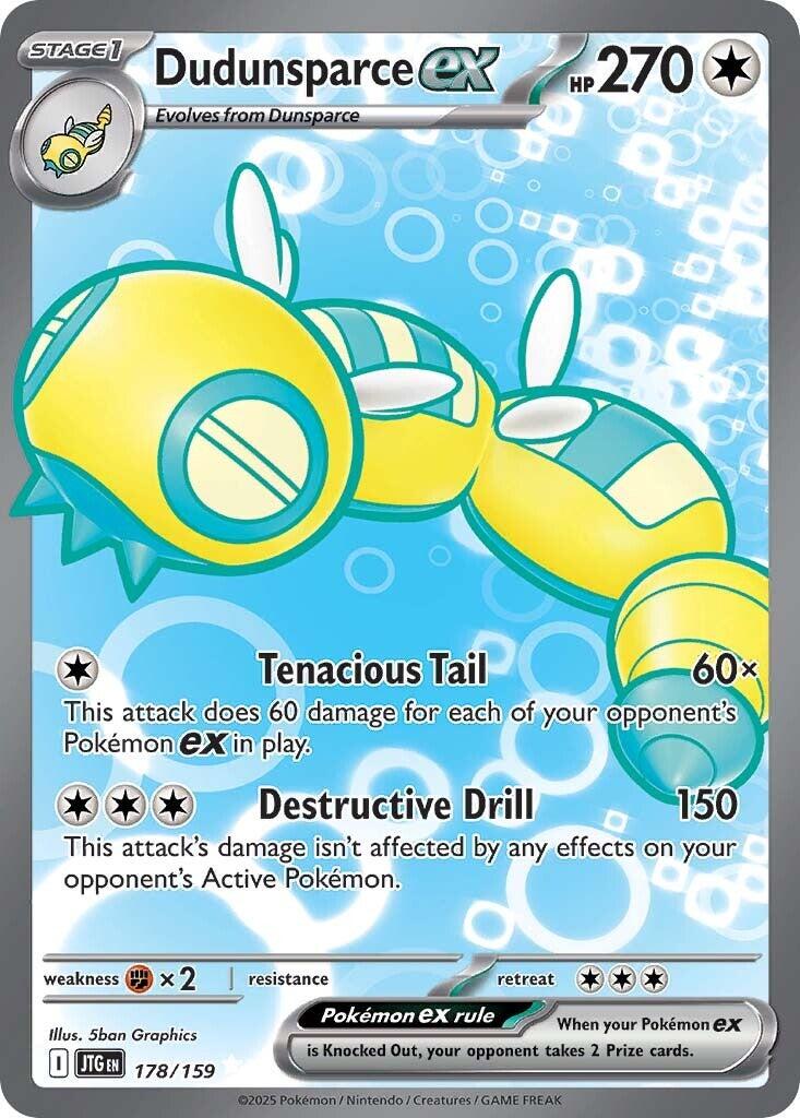Dudunsparce ex (178/159) [Scarlet & Violet: Journey Together] | Good Games North