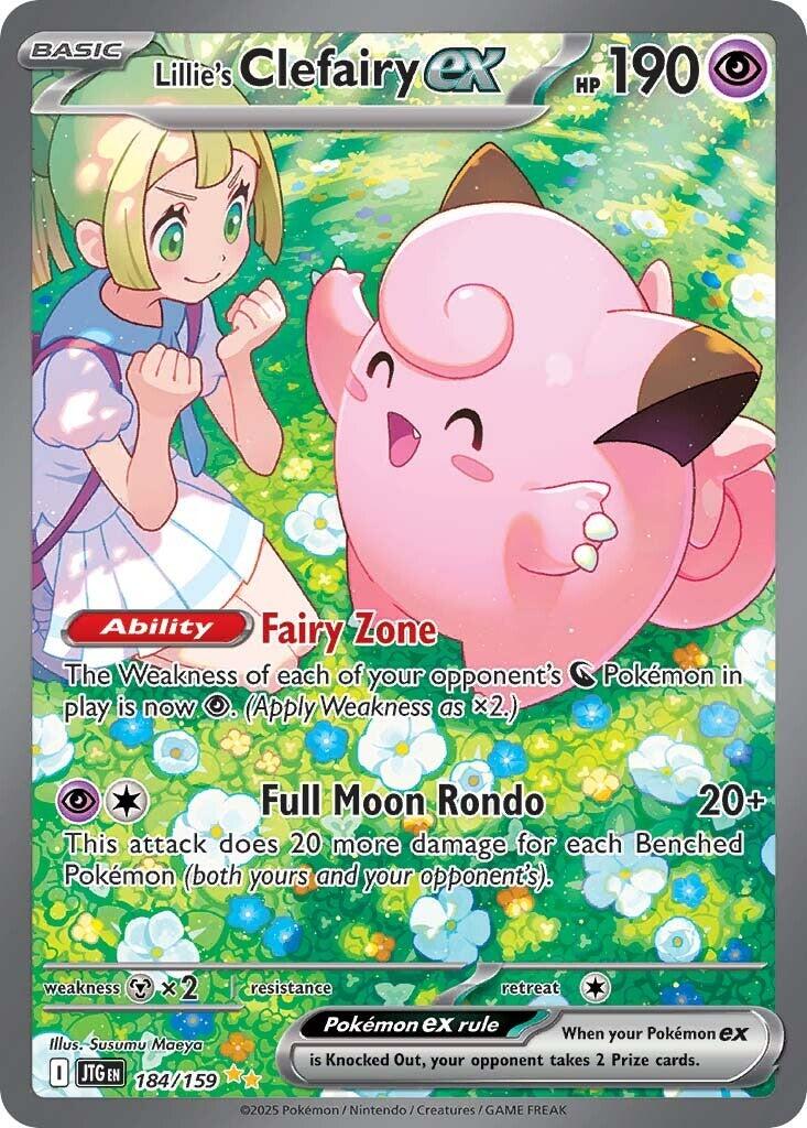 Lillie's Clefairy ex (184/159) [Scarlet & Violet: Journey Together] | Good Games North