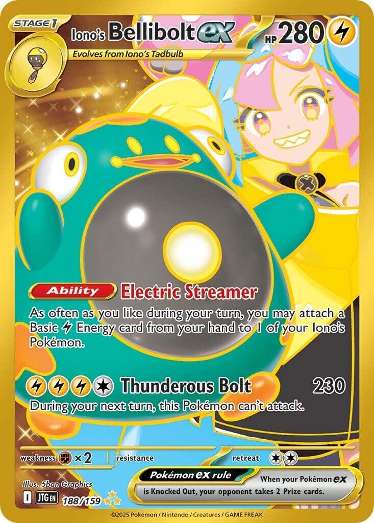 Iono's Bellibolt ex (188/159) [Scarlet & Violet: Journey Together] | Good Games North