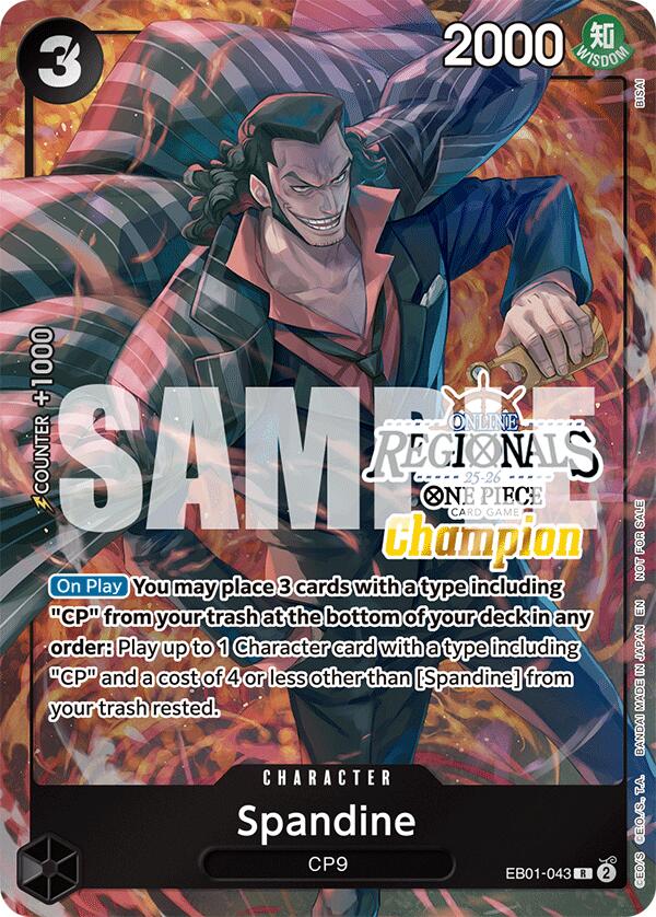 Spandine (Offline Regional Champion Card Set 2025 Vol.1) [One Piece Promotion Cards] | Good Games North