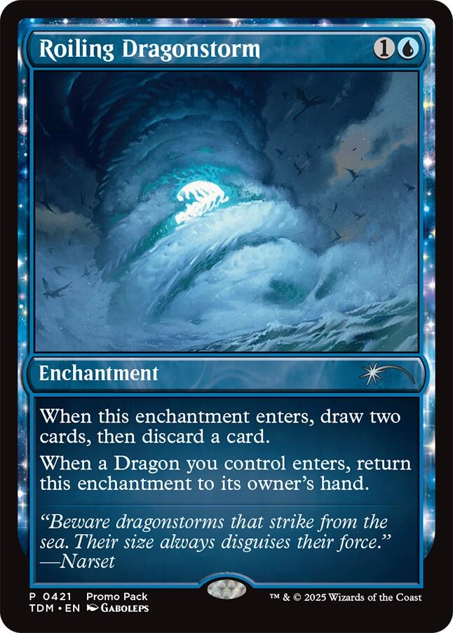 Roiling Dragonstorm [Tarkir: Dragonstorm Promos] | Good Games North