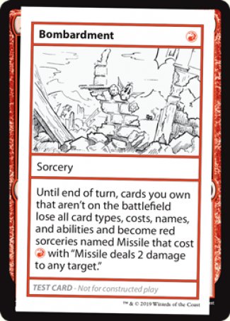 Bombardment (2021 Edition) [Mystery Booster Playtest Cards] | Good Games North